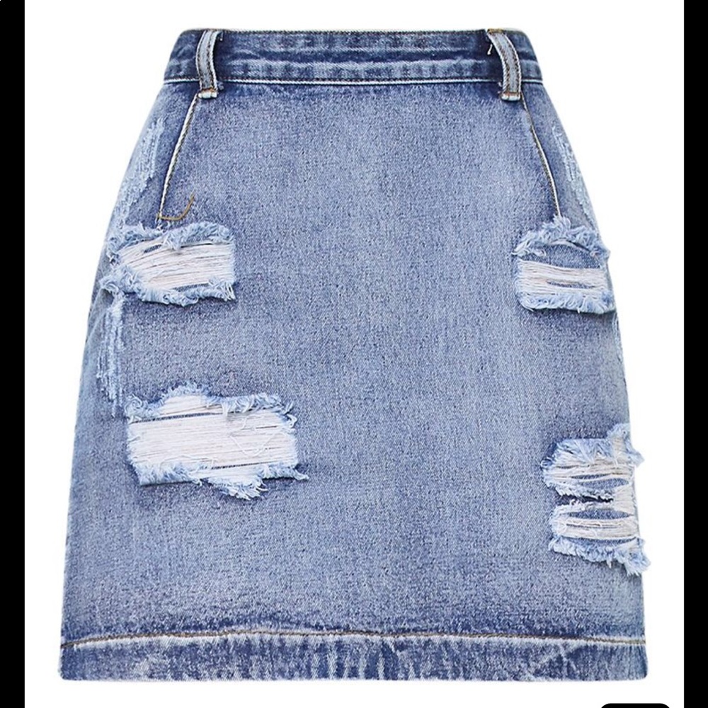 Denim skirt